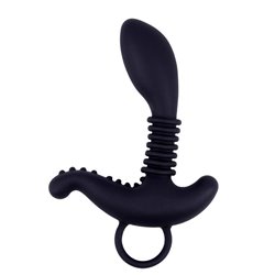 Butt Plug Booty Exciter Silicone Black