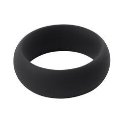 Infinity Silicone Ring M Black