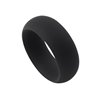 Infinity Silicone Ring M Black