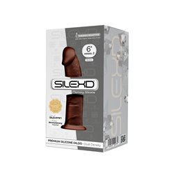 Dildo Dual Density Mod. 2 - 6 Brown