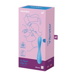 Vibe G-Spot Flex 4 with APP Satisfyer Connect Blue