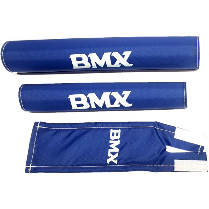 Pads BMX Junior Foam Blue 3-piece