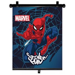 Spider-Man Rollo-Sonnenschirm 36 x 45 cm Blau/Rot