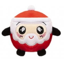 Squishimi Xmas Stofftier Junior Plüsch 9 cm rot/schwarz