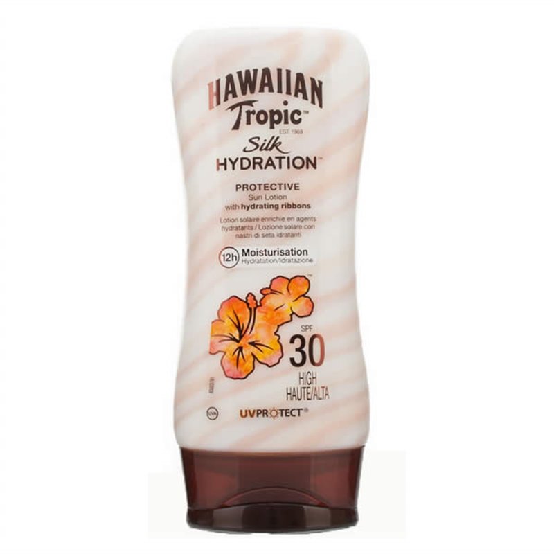 Hawaiian Tropic Silk Hydration Protective Sun Lotion Spf30 High 180ml - unisex