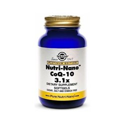 Solgar Nutri-Nano Coenzyme Q10 3.1x 50 Softgels - unisex