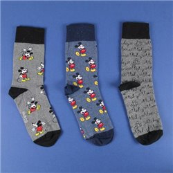 CALCETINES MICKEY DARK GRAY