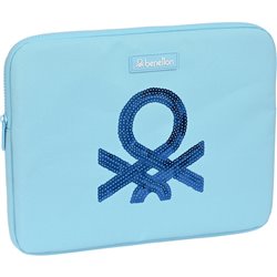 FUNDA PARA PORTATIL 14 BENETTON "SEQUINS"