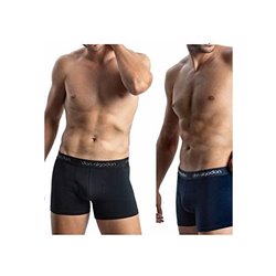 PACK 2 BOXERS CABALLERO MARINO/NEGRO