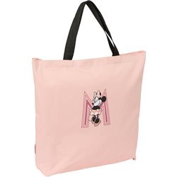 SHOPPING BAG PLEGABLE MINNIE "BLUSH"