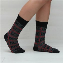 CALCETINES ACDC DARK GRAY