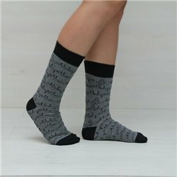 CALCETINES MICKEY DARK GRAY