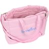 BOLSO CON BOLSILLO PARA PORTATIL 14,1 BENETTON "PINK"