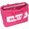 BOLSO CON BOLSILLO PARA PORTATIL 14,1 BENETTON "RASPBERRY"