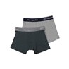 PACK 2 BOXERS NIÑO COLORES GRIS CLARO/VERDE