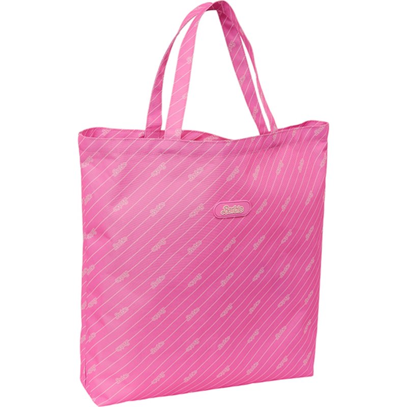 SHOPPING BAG BARBIE "LOGOMANIA ROSA"