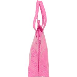 BOLSO SHOPPING BARBIE "LOGOMANIA ROSA"