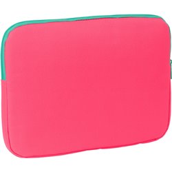 FUNDA PARA PORTATIL 14 NAIT NAIT "ROSA FLUOR"