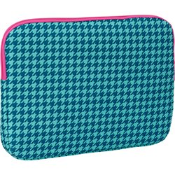 FUNDA PARA PORTATIL 14 "PATA DE GALLO VERDE"