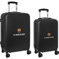 SET 2 TROLLEYS CABINA 20"+ MEDIANO 24" F.C.BARCELONA 3ª EQUIPACION