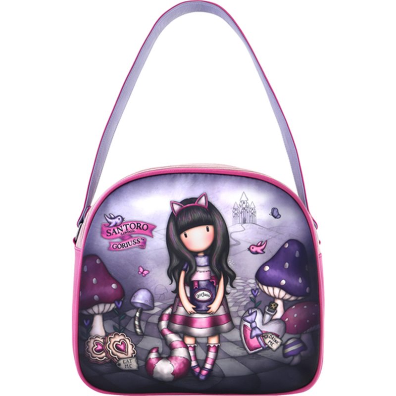 BOLSO DE MANO GORJUSS™ "CHESHIRE CAT"