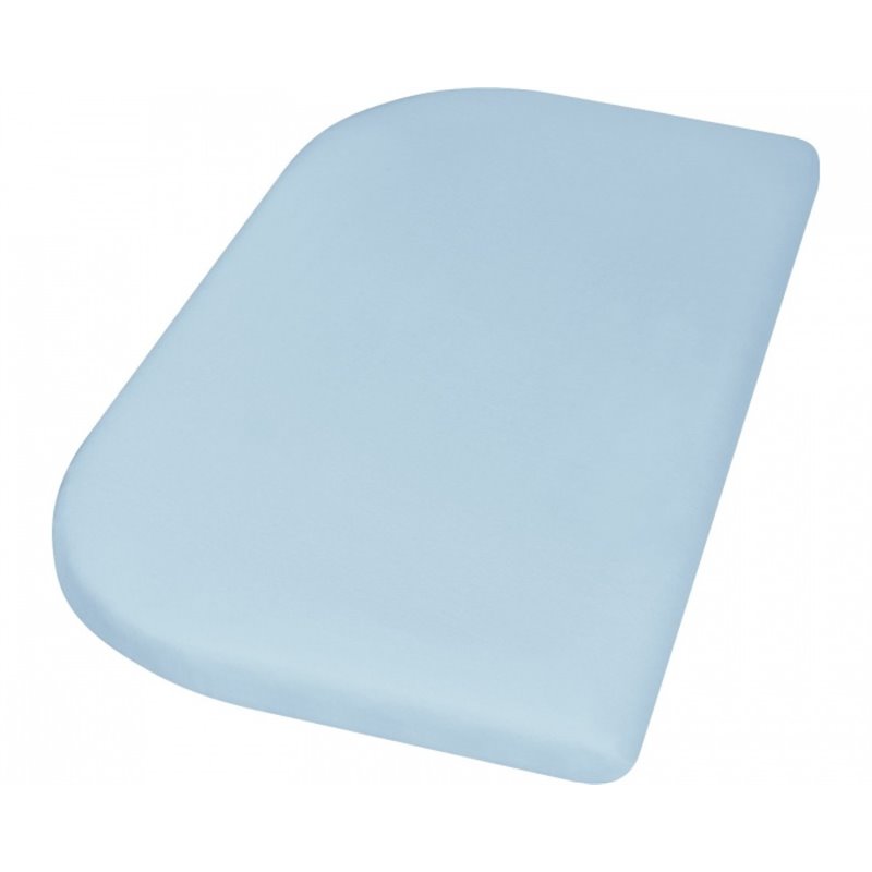 Fitted Sheet for Occasional Bed 81 x 42 cm Light Blue