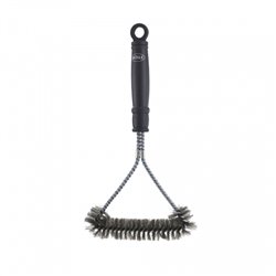 barbecue brush 30,5 x 16,5 cm ABS/steel black