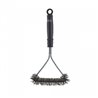 barbecue brush 30,5 x 16,5 cm ABS/steel black