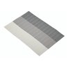 Placemat 30 x 45 cm PVC/polyester White/Gray