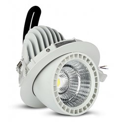 downlight VT-2933 led 2650 lumen 16,5 cm aluminium white