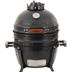 Kamado Medium Ø 16 inch with Frame Ceramic Black