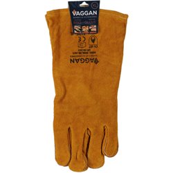 BBQ Gloves Leather Brown Size 11/XL