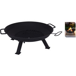 Firebowl on 4 Legs Metal Ø56 x h22 cm