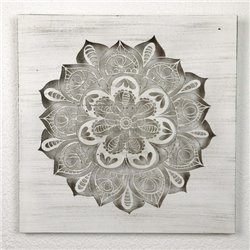 CUADRO MANDALA 30X30CM - DISEÑO 9