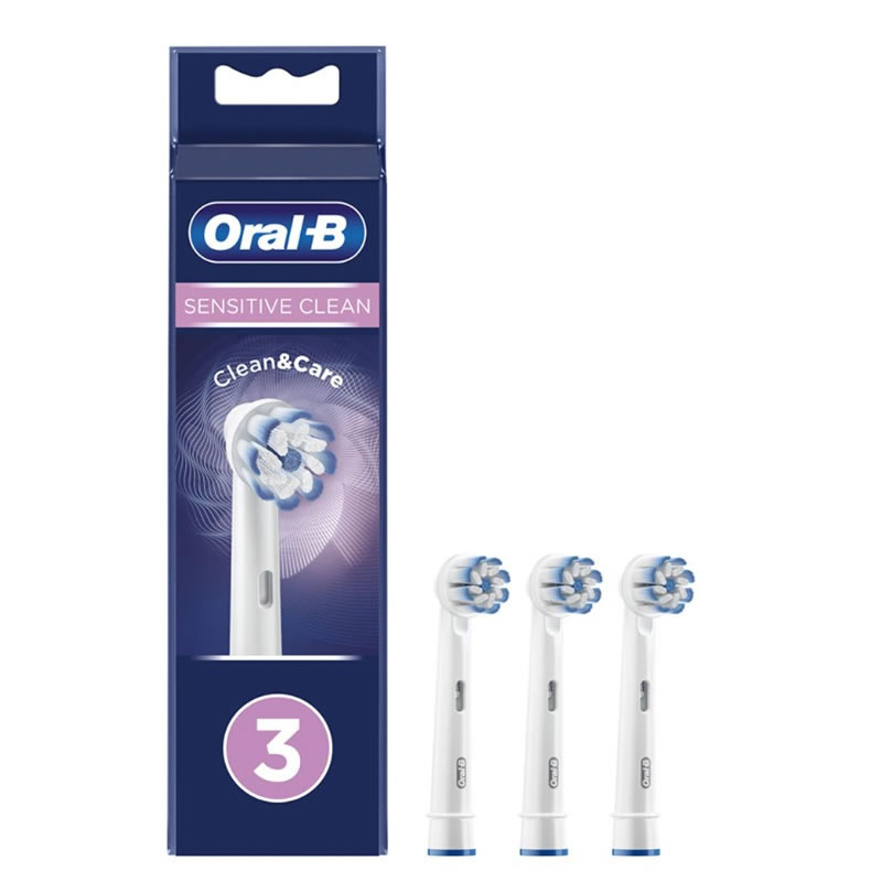 Oral-B Sensitive Clean 3 Replacement Brushes - unisex