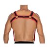 H4RNESS05 Chest Harness Neon Red One size