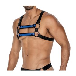 H4RNESS06 Chest Harness 4WAY Radiant Blue One Size