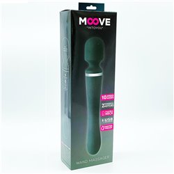 Massage Wand with 2 Motors Silicone Black