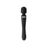 Massage Wand with 2 Motors Silicone Black