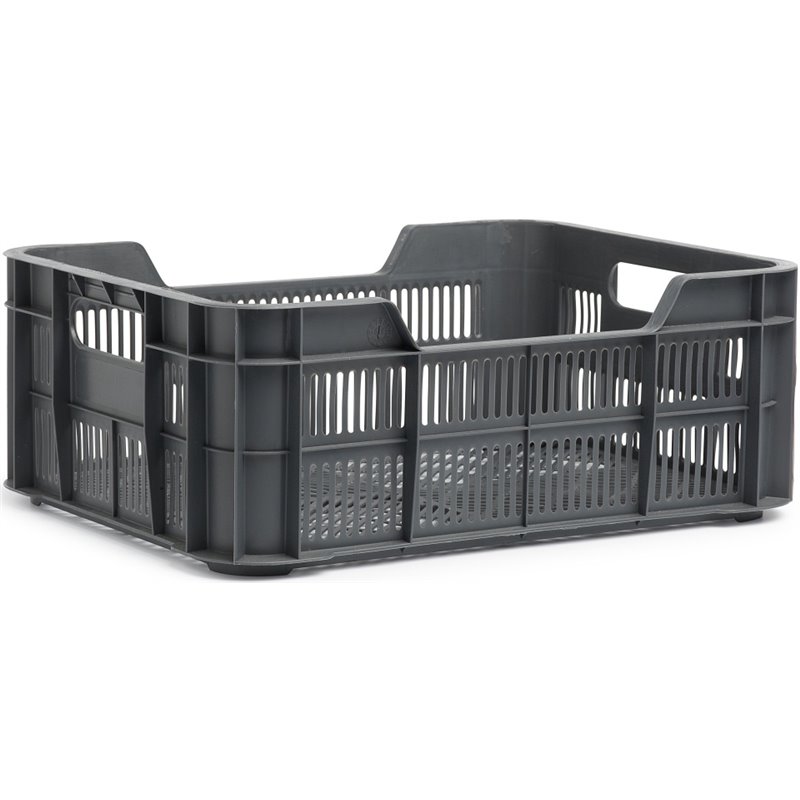 Helsinki Recycled Bicycle Crate 11 Liter Ash Grey