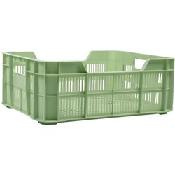 Helsinki Recycled Bicycle Crate 11 Liter Light Green