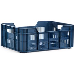 Helsinki Recycled Bicycle Crate 11 Liter Dark Blue