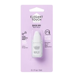 Elegant Touch Quick Dry Nail Glue 5 Seconds - unisex