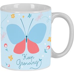 TAZA GRANDE BLACKFIT8 "MARIPOSA"