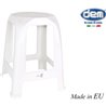 TABURETE MULTIUSOS 26X26X47CM BLANCO AROA