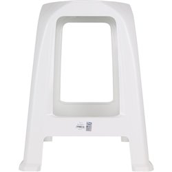 TABURETE MULTIUSOS 26X26X47CM BLANCO AROA