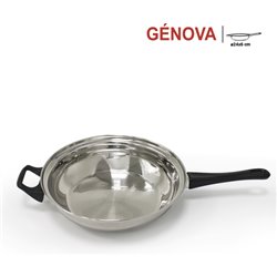 BATERIA COCINA 8PC ACERO INDUCCION GENOVA