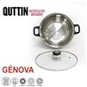 BATERIA COCINA 8PC ACERO INDUCCION GENOVA