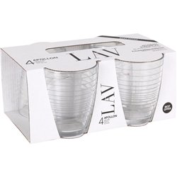 SET 4 VASOS 340CC APOLLON BEST OFFER