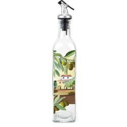 ACEITERA VIDRIO 500ML CON TAPÓN 